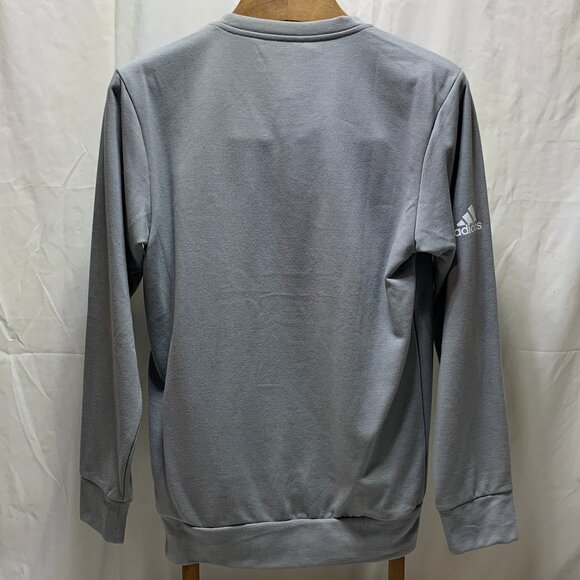 Adidas Gray Pullover Sweater Size Small NWT - Picture 2 of 8